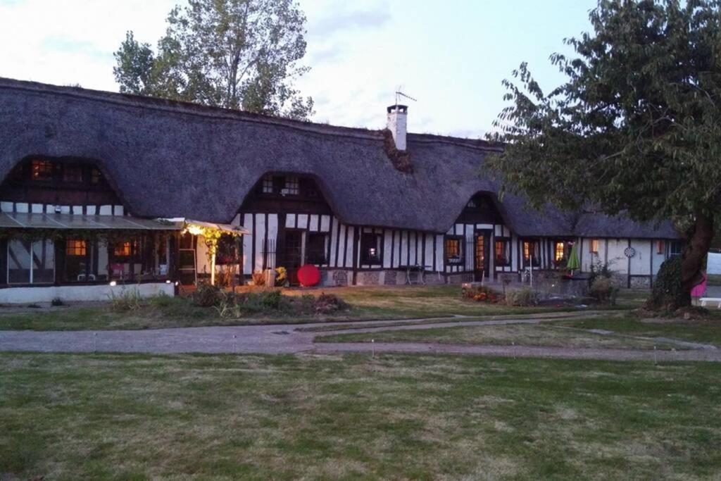 Chaumiere Du Chateau D'O Et Sa Mini Ferme ,Gite 21Couchages Goupil-Othon Kültér fotó